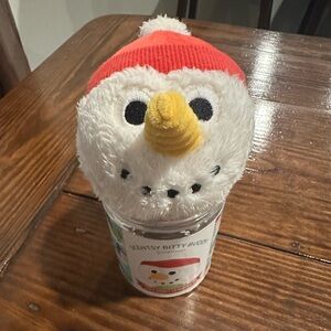 Scentsy Snowman Buddy with Red Hat